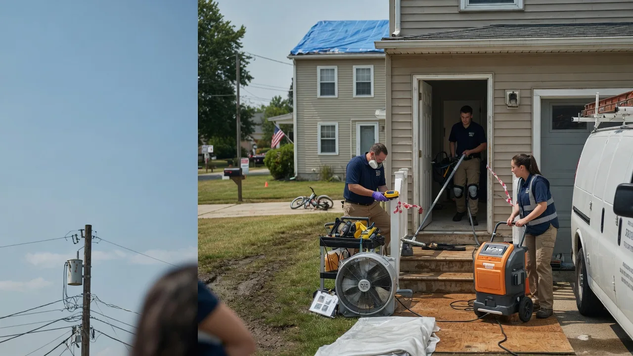 Water Damage Repair in Ferndale, MI near me